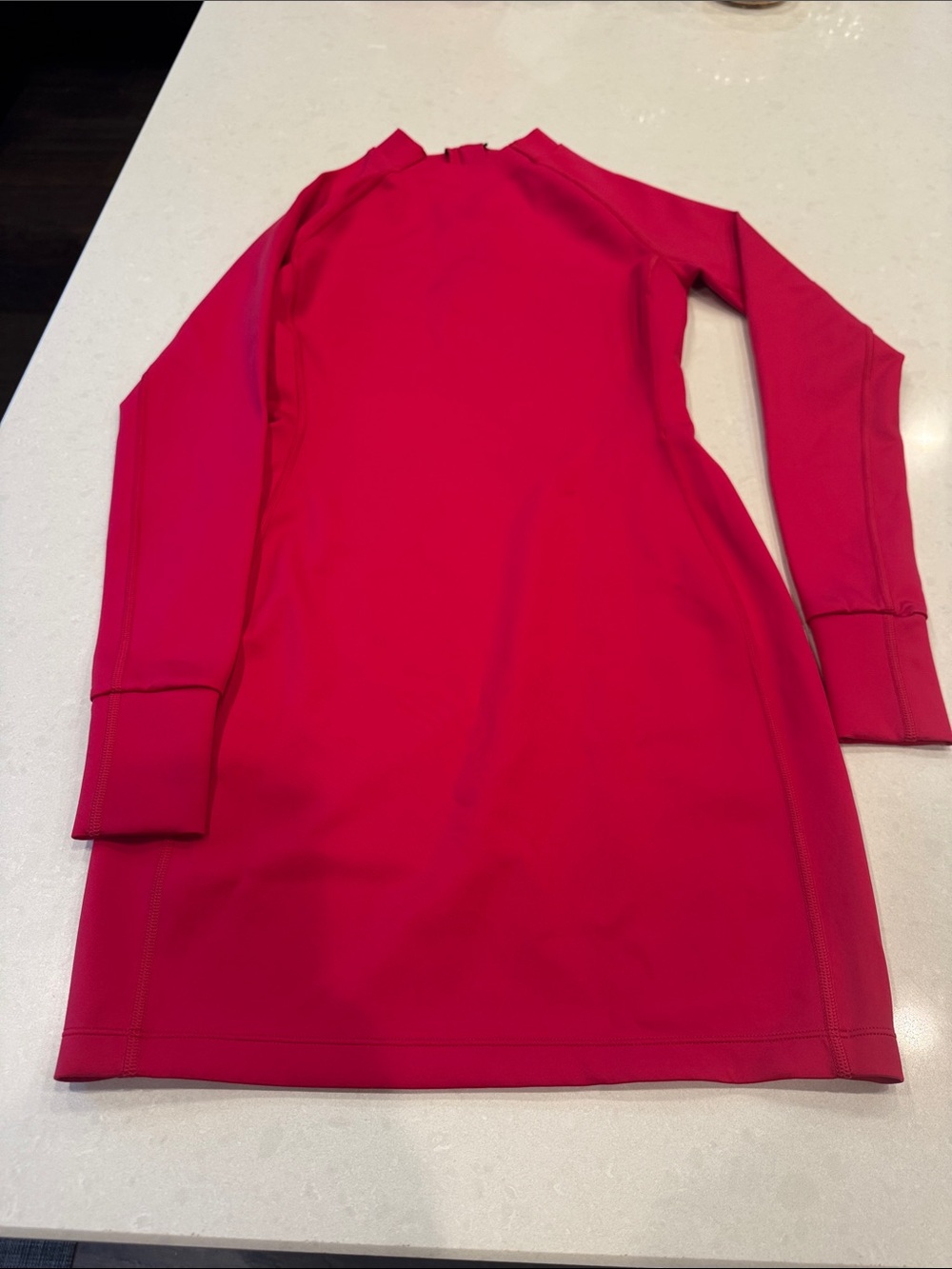Greyson Hot Pink Long Sleeve Mini Dress
